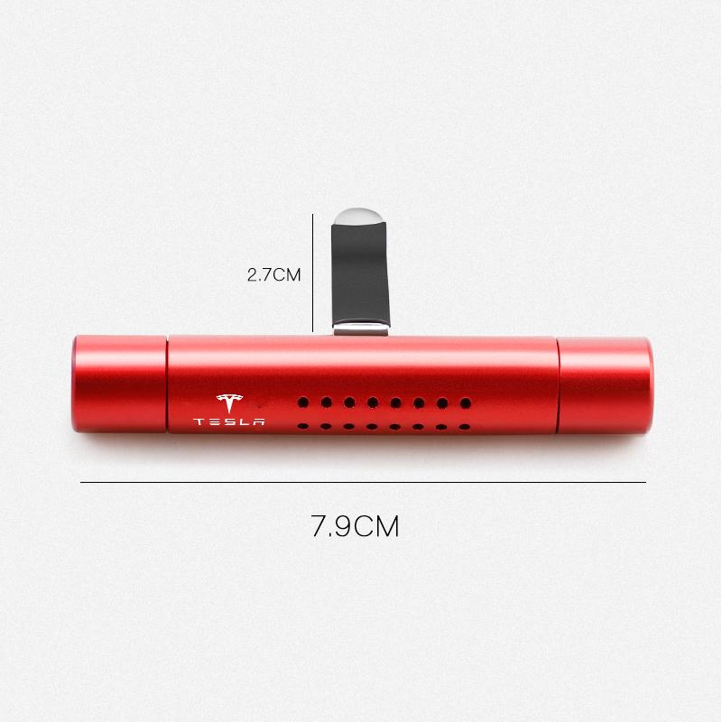 Car Air Outlet Fragrance Clip Air Freshener Auto Accessories For Tesla Model 3 Y S X Cybertruck Juguete Roadster Coil Bonina