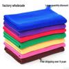 Microfiber Absorbent Cleaning Towel for Car, Hotel, Kitchen, Barber, and Hair - Small White Square