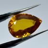Most Expensive Orange Pear Cut 6.80 Ct Natural Sapphire Loose Gemstone CERTIFIED