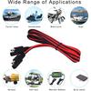 18AWG SAE Extension Cord, 2 Pin Cable 12V-24V Quick Disconnect DC Power Autom