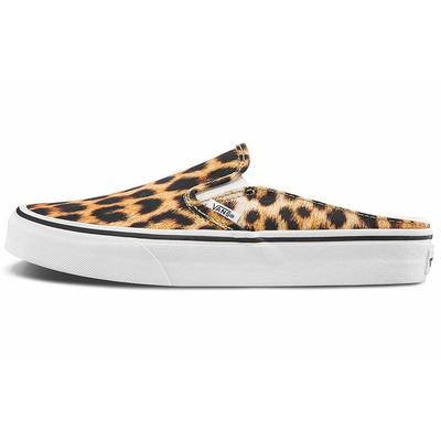 Slip-On Mule Low Top Skate Shoes Women Sneakers Yellow Black VN0A4P3ULPR