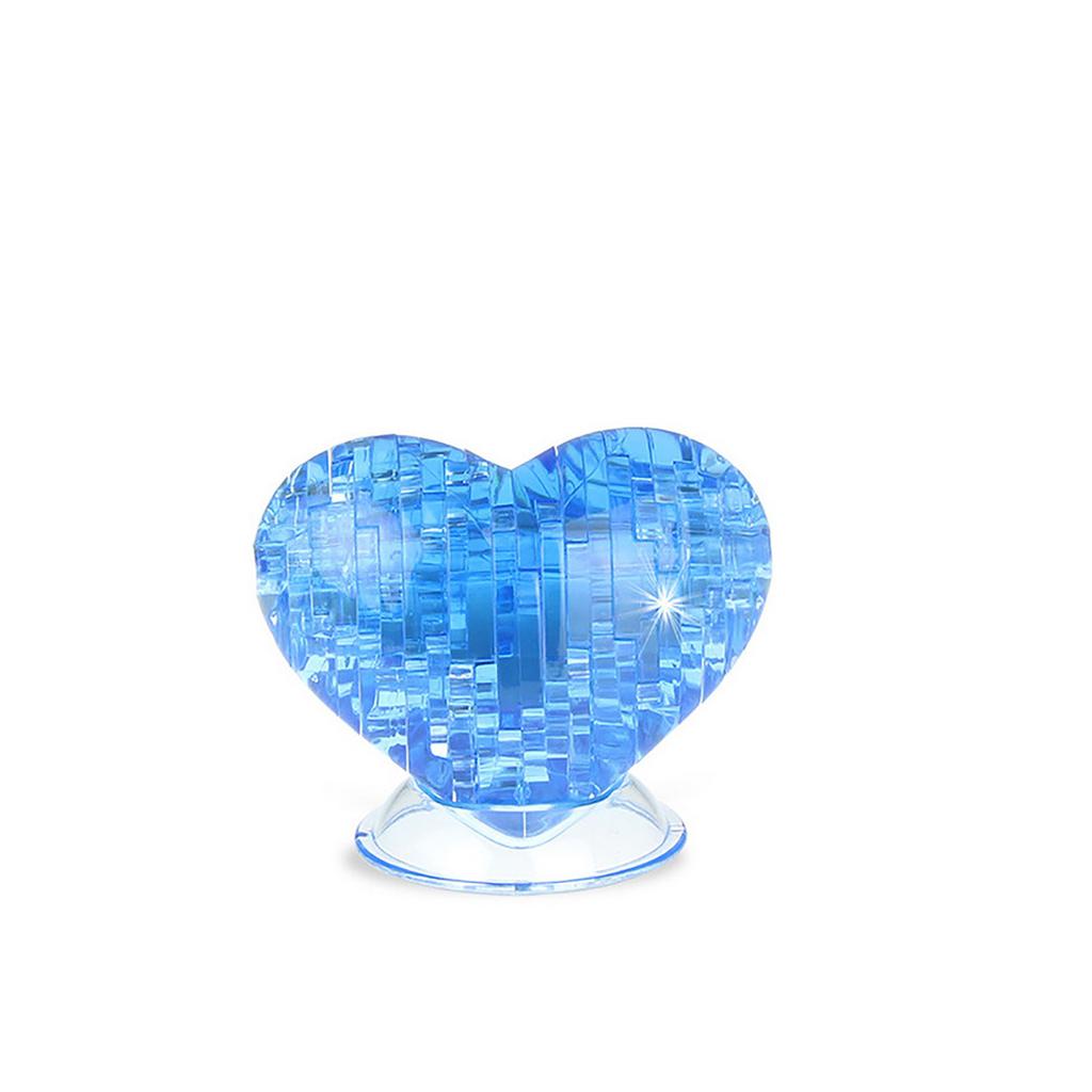 Valentine's Day Heart Shaped 3D Crystal Puzzle Funny Model Toy Gifts for Women