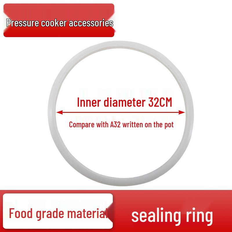 Universal Silicone Gasket Ring for Vintage Pressure Cookers: Fits 18/20/24cm Models