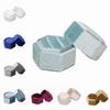 Elegant Hexagon Vintage Ring Box High-End Jewelry Display Case Durable Ring Storage Box  Engagement