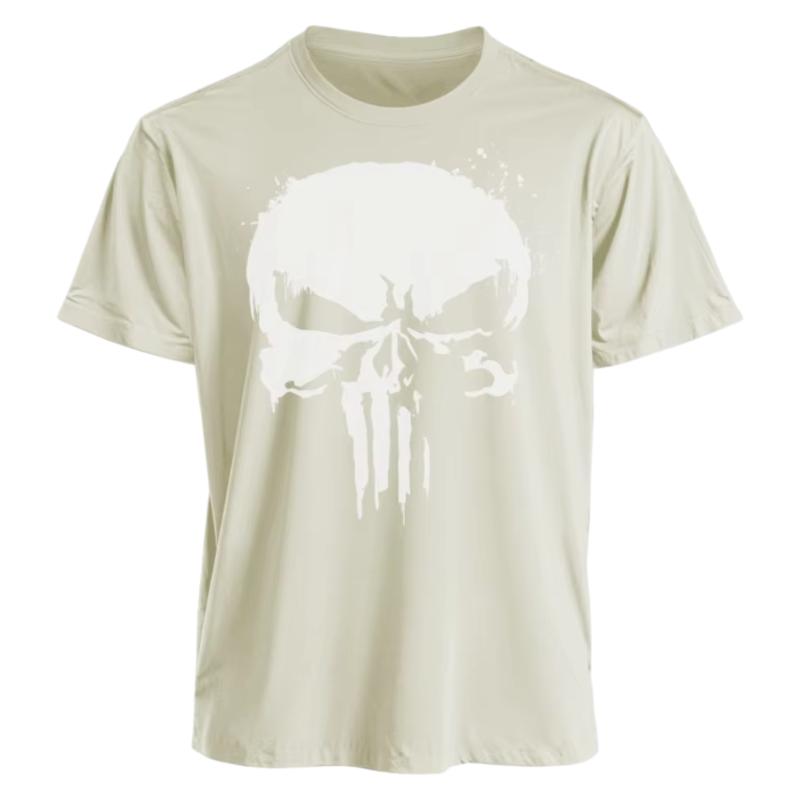 Marvel TShirt Men Women Punisher American Classic Sporty Oversized Short Sleeve Distressed Skull Graphic Edgy Streetwear Tee