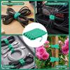 100Pcs Releasable Cable Ties Wire Organizer Hook Loop Straps Wrap Zip Bundle Bandage Tie Wire Management Home Office Fastening