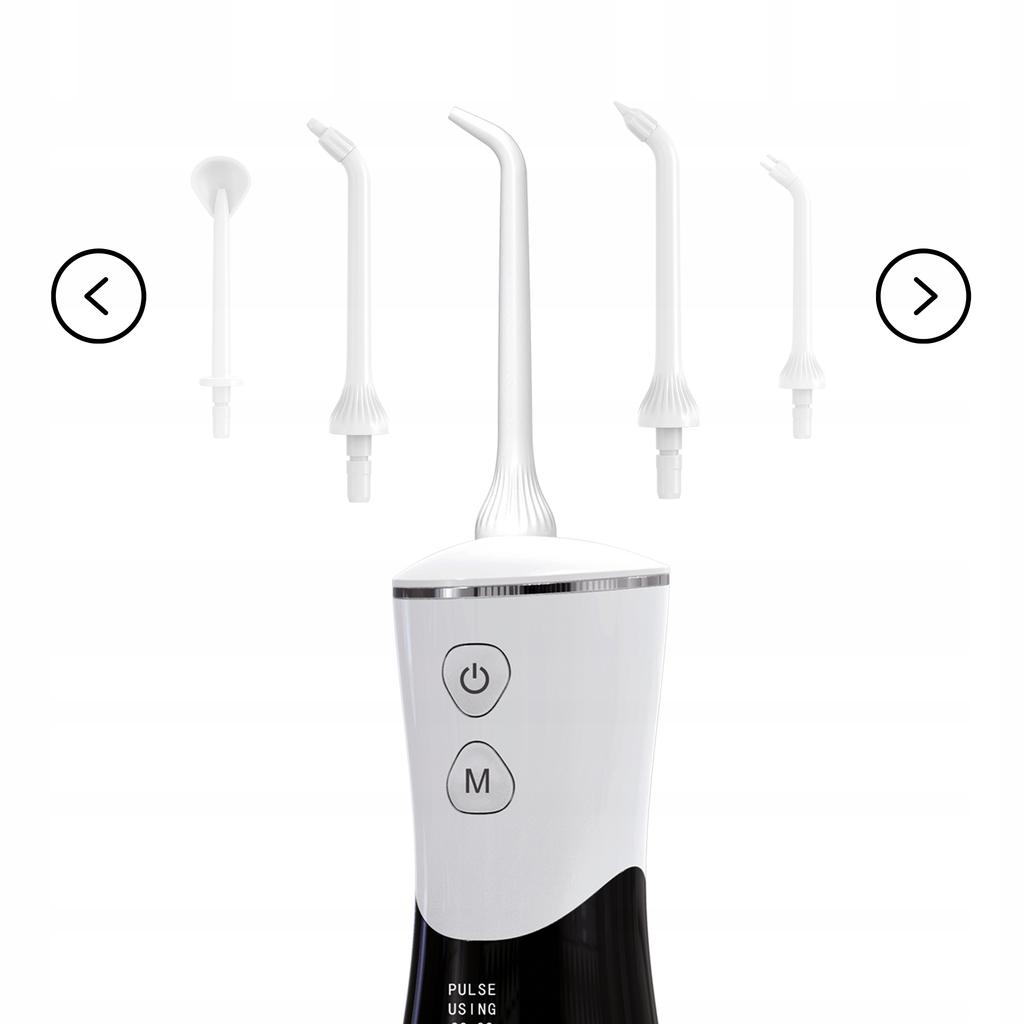 Webber Cordless Dental Irrigator Powerful 5 Nozzles 5 Modes