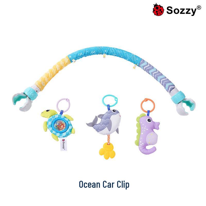 

SOZZY Baby Mobile Rattle Bell Doll for Stroller or Bed 0+ Months