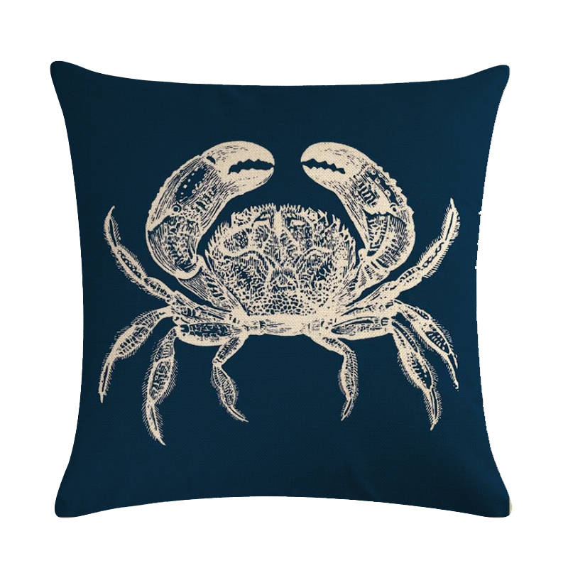 crab pillow covers