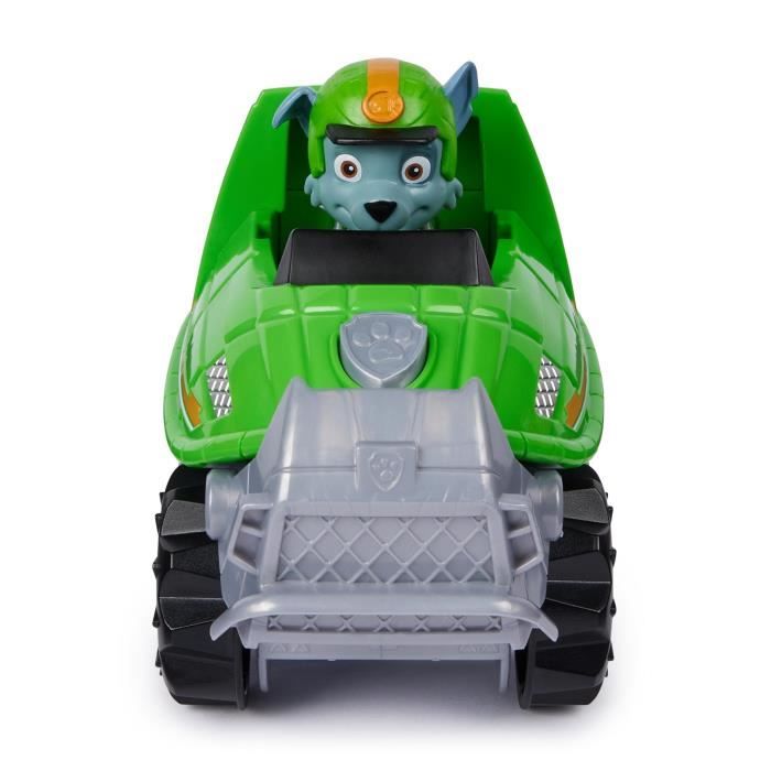 Spin master vehicule + figurine rocky jungle pups la pat' patrouille