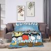 Soft Warm Blanket Child Cupheads & Mugmans Bedding Throws Cartoon Flannel Bedspread For Couch Chair Street Trend Sofa Bed Cover