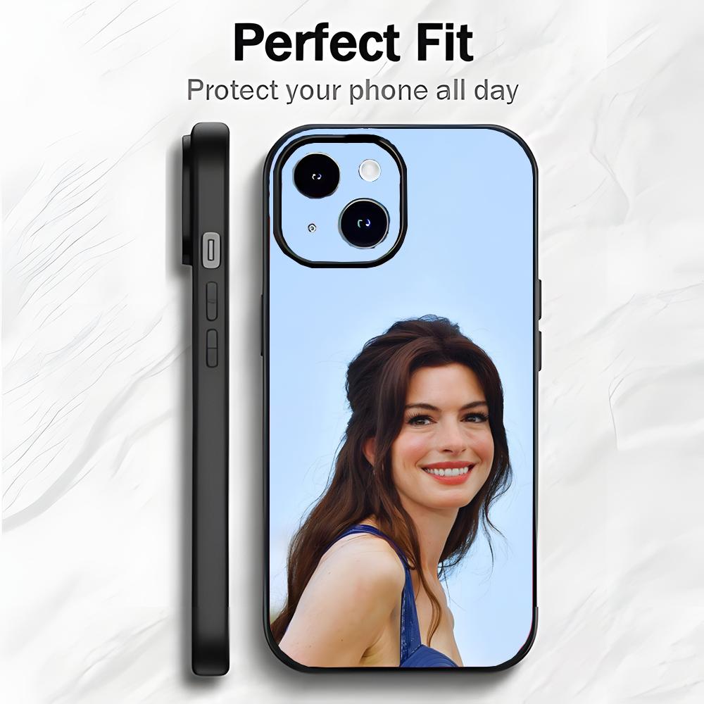 

Elegant Beautiful Actress A-Anne Hathaway Phone Case Phone Case Soft Packaging Lightweight For iPhone17 16 15 14 13ProMax iphone12promax
