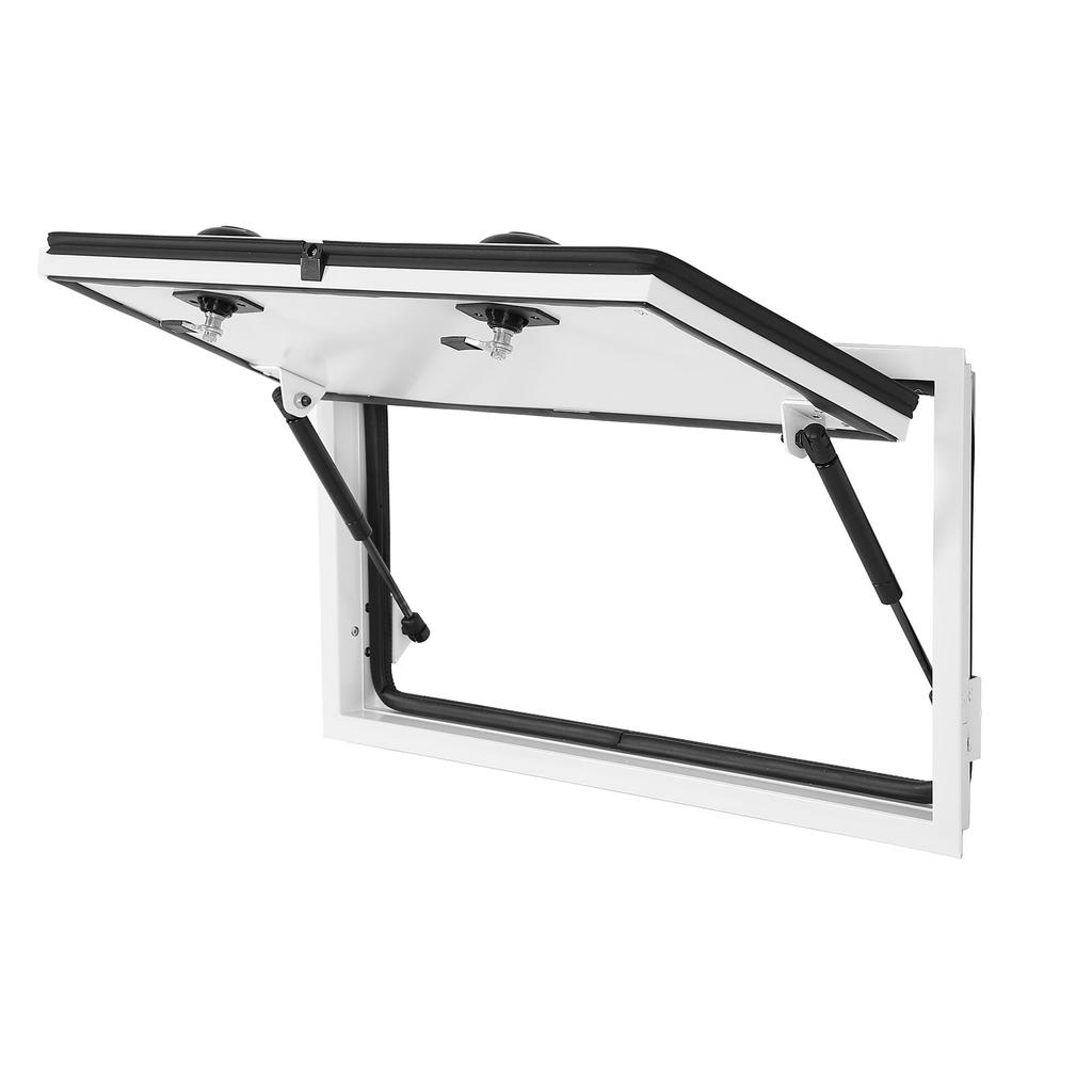 Rv Storage Hatch Door 26x14 Inch UV Resistant Aluminum Alloy Square RV Baggage Door with Lock