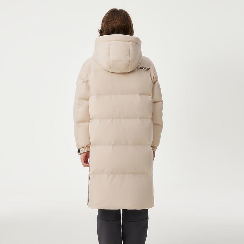 Tanboer Kids' Mid-Length Hooded Down Jacket