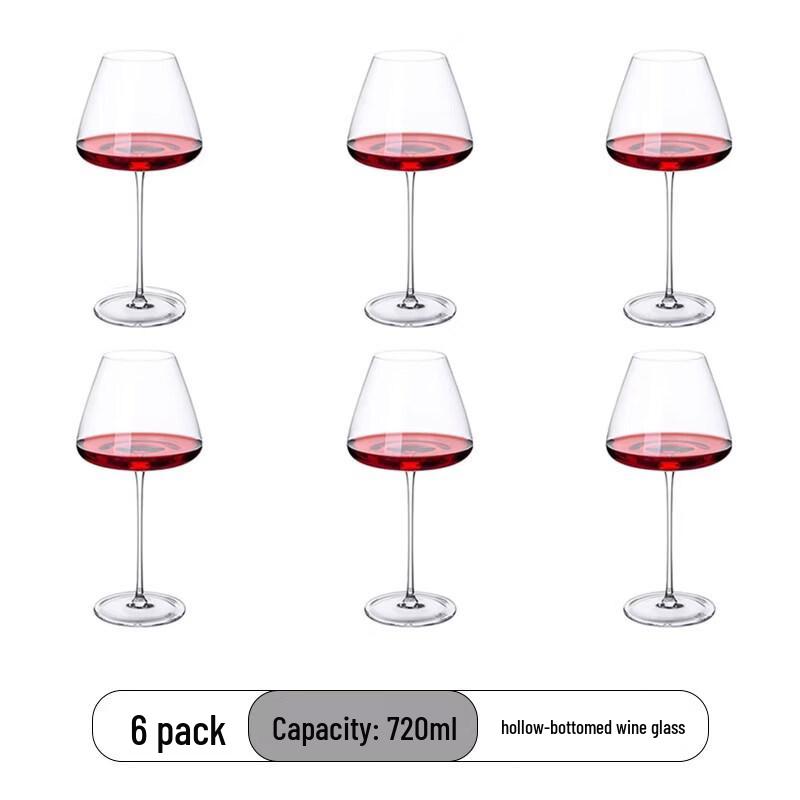 ZISIZ German Craft Red Wine Glass Set