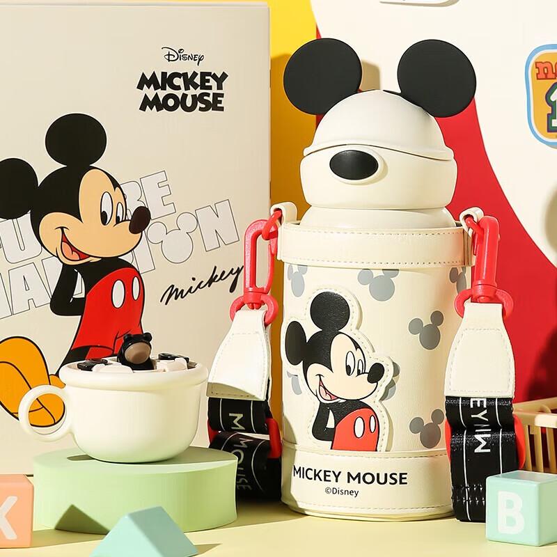 BEDDYBEAR Mickey Kids Insulated Stainless Steel Straw Cup