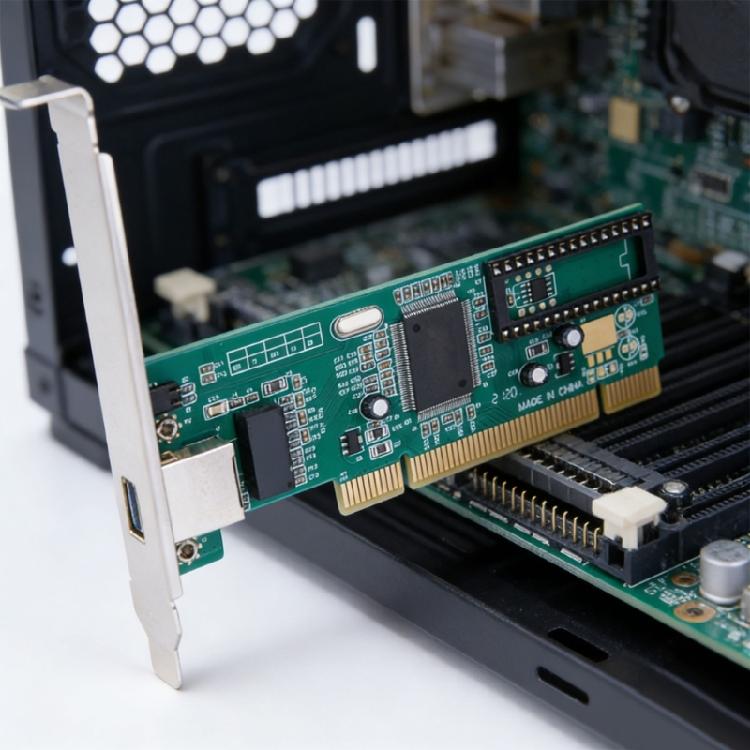PCI Gigabit Networking Card 1000M PCI Ethernet Adapter Networking Card RTL8169SC Chip Adapter for Desktop PC Server