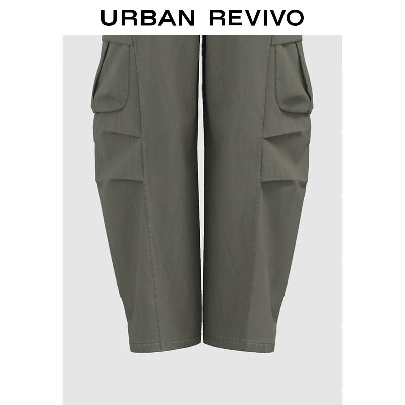 UR Women's Winter 2024 Pleated Wide-Leg Cargo Pants