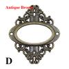 5PCs Name Card Label Frame Card Holder Antique Tags Label Holder Drawer Pull Cabinet File Vintage