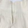 BLAMINK 23Stainless Steel Cream 7924-230-0343 Linen Blend Maxi Long Skirt Skirt 36 creamUsed