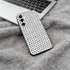 Custodia per Telefono Keffiyeh Palestinese Per Samsung Galaxy A73,A71 A72,A70,A53,A52,A51,Copertura Nera in Morbido Silicone