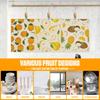 6/8Pcs Swedish Dishcloths Cellulose Cotton Fruit Style Kitchen Dish Towels Non Scratch Absorbent Cleaning Cloth for Dish Bowl