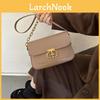 2023 Autumn And Winter New Arrival Pure Color Pu Small Square Bag Perfect For Daily Wear With Lock Closure And Phone Pocket