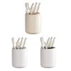Kitchen Cutter Rack And Chopstick Holder 360° Rotation Stable Storage Rack Breathable Water-Draining Multifunctional Kitchen Organizer