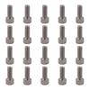 20Pcs Bike Water Bottle Cage Bolts Hexagon Socket Head Bolts Stainless Steel Screws Fixed Gear Mountain Bike Accessories