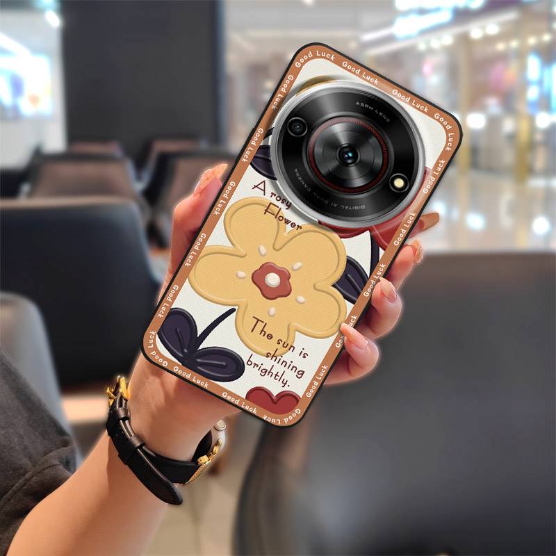 Miękkie etui Pokrowiec Etui na telefon Dla ZTE Blade A75 5G/Nubia Focus 5G/Calf 5G Modny design Silikonowe TPU Pełne pokrycie Słodkie