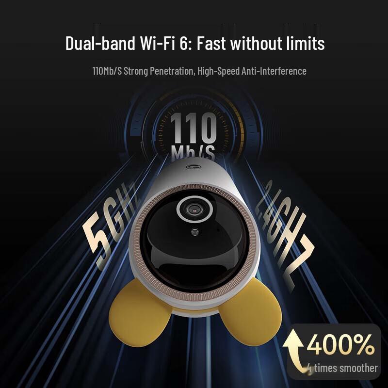 Huawei Smart Selection Haique 3 Pro 4K 8MP Pan-Tilt Security Camera (CN Version)