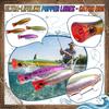 Heavy Floating Surface Fishing Lure Hard Bait Realistic Water Surface Imitation Fishing Tackle for Freshwater and Saltwater Fishing