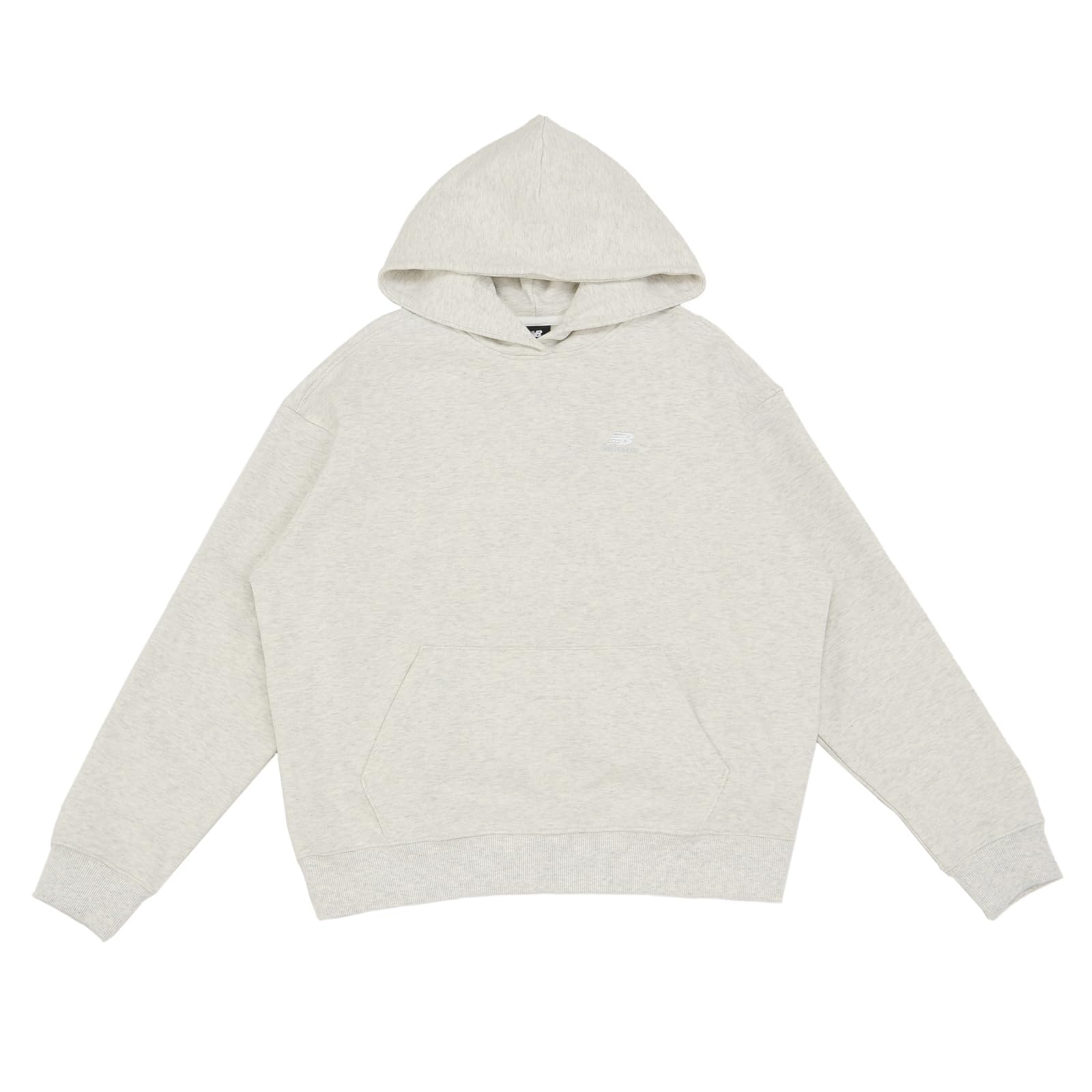 

Sweat NB Athletics Oversized Sweat Hoodie WT33524 SAH Salt M [New Balance] Women s (Sea Heather)
