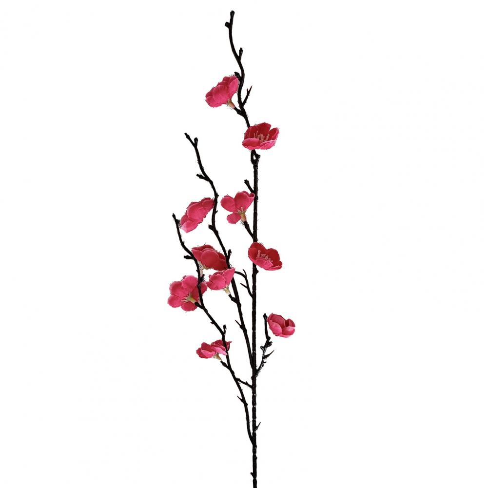 Fake Cherry Blossom Stem Artificial Flower Stem Plum Blossom Branches Faux Silk Cherry Blossom Stems Faux Wedding Flower Branch