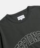 ESPIONAGE (Standard Fit) Collegiate Logo Tee Vintage Black