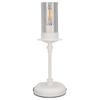 Decorative Candlestick Lamp Vintage Design Multifunctional Bedside Table Lamp for Wedding Parties