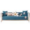 Chenille Heavy Weight Sofa Cushion Four Seasons Universal Strawberry Rabbit Cushion Non-Slip Leather Sofa Cover Backrest Towel Cover Cloth