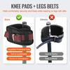 Stilt Pads Protective Padded Leg Bands Adjustable Design Universal Easy to Install Drywall Stilt Replacement Parts
