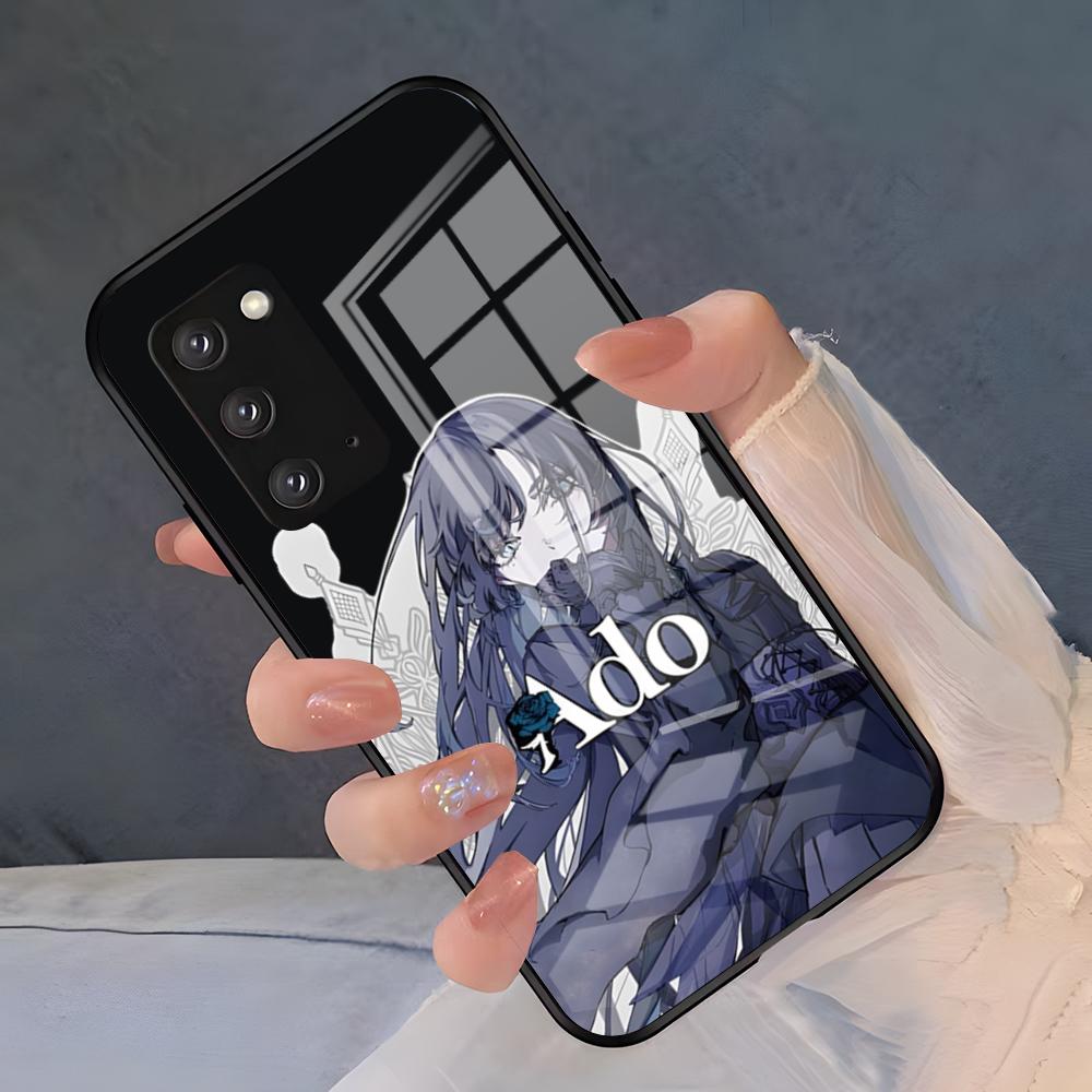 Cute A-Ado Phone Case For Samsung S26 S25 Plus S20 S20 Plus S22 Ultra S23 FE S21 Plus S21 Ultra Glass Cover