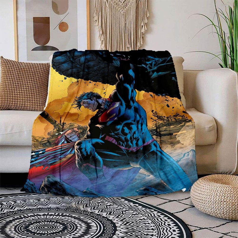 Superman: Red Son Limited Edition HardcoverBlanket Flannel Throw Blanket for Sofa, Bed, Travel, Camping, Office, Couch, Chair 80cm×120cm