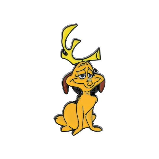 Christmas Brooch Cartoon Figure Shape Anti-slip Polished New Year Party Coat Collar Bag Scarf Hat Decoration Clothes Pin Clothing Jewelry