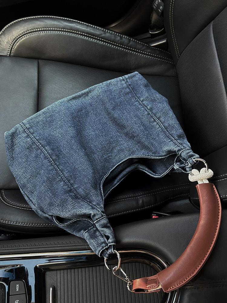 

High Quality Denim Tote Bag, Summer New Item, Niche Casual Commuting Armpit Bag, Spicy Girl Shoulder Bag