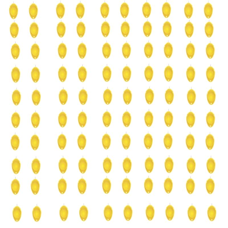 Pack of 100 Colorful Plastic Thumb Needle Threader for Easy Sewing and Crafting with Assorted Color