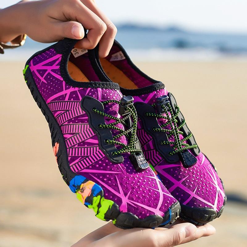 Bachschuhe neue Strand-Wander-Watschuhe Schwimm-Kletter-Schuhe Fünf-Finger Herren- und Damenschuhe für Fitness-Outdoor-Sportarten