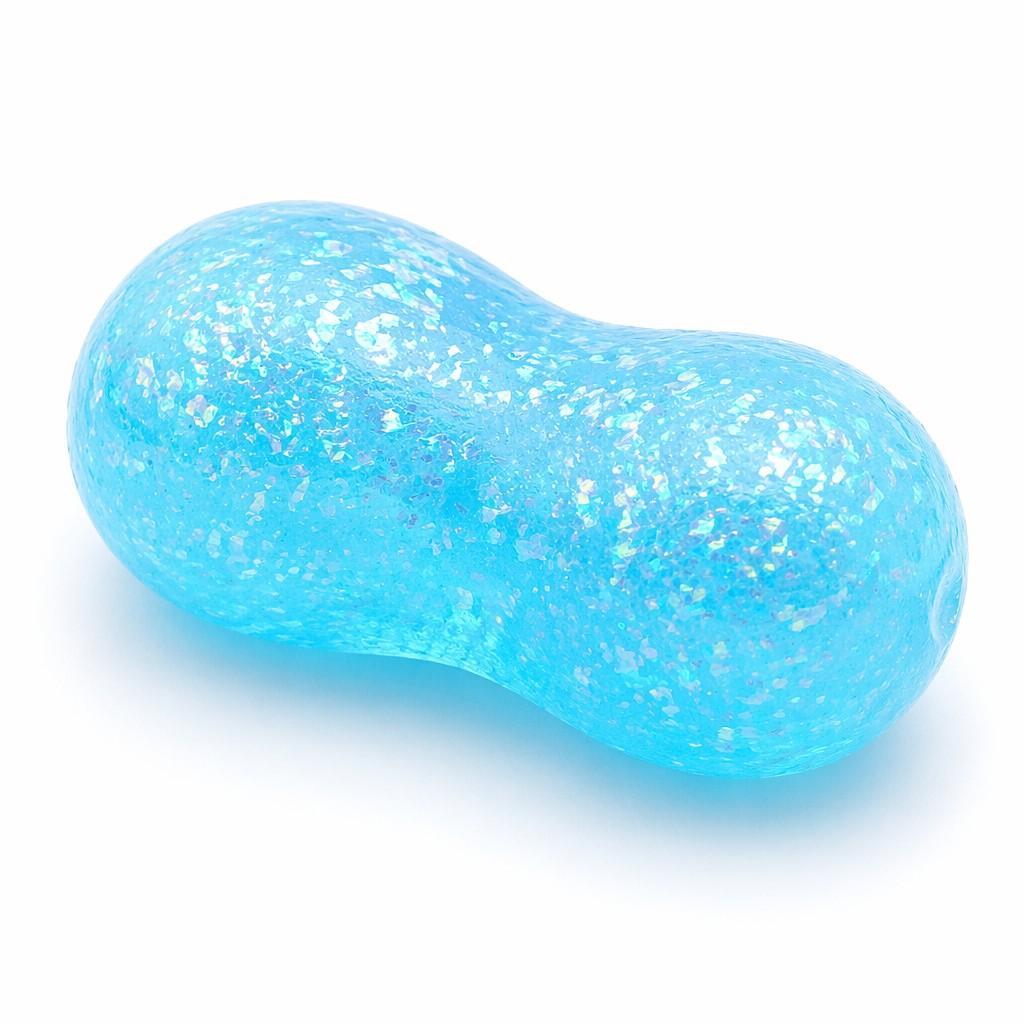 Glitter Pinda Squishy Speelgoed Langzaam Rijzend Moutstroop Boterzachte Textuur Fidget Knapperig Knijpen ASMR Sensorische Stressverlichting Nieuw blauw