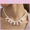 Elegant Fashion Jewelry Creative Imitation Pearl Pendant Necklace For Women
