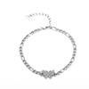 2026 Butterfly Anklet – Simple Double-Layer Zircon Fashion Foot Jewelry for Women