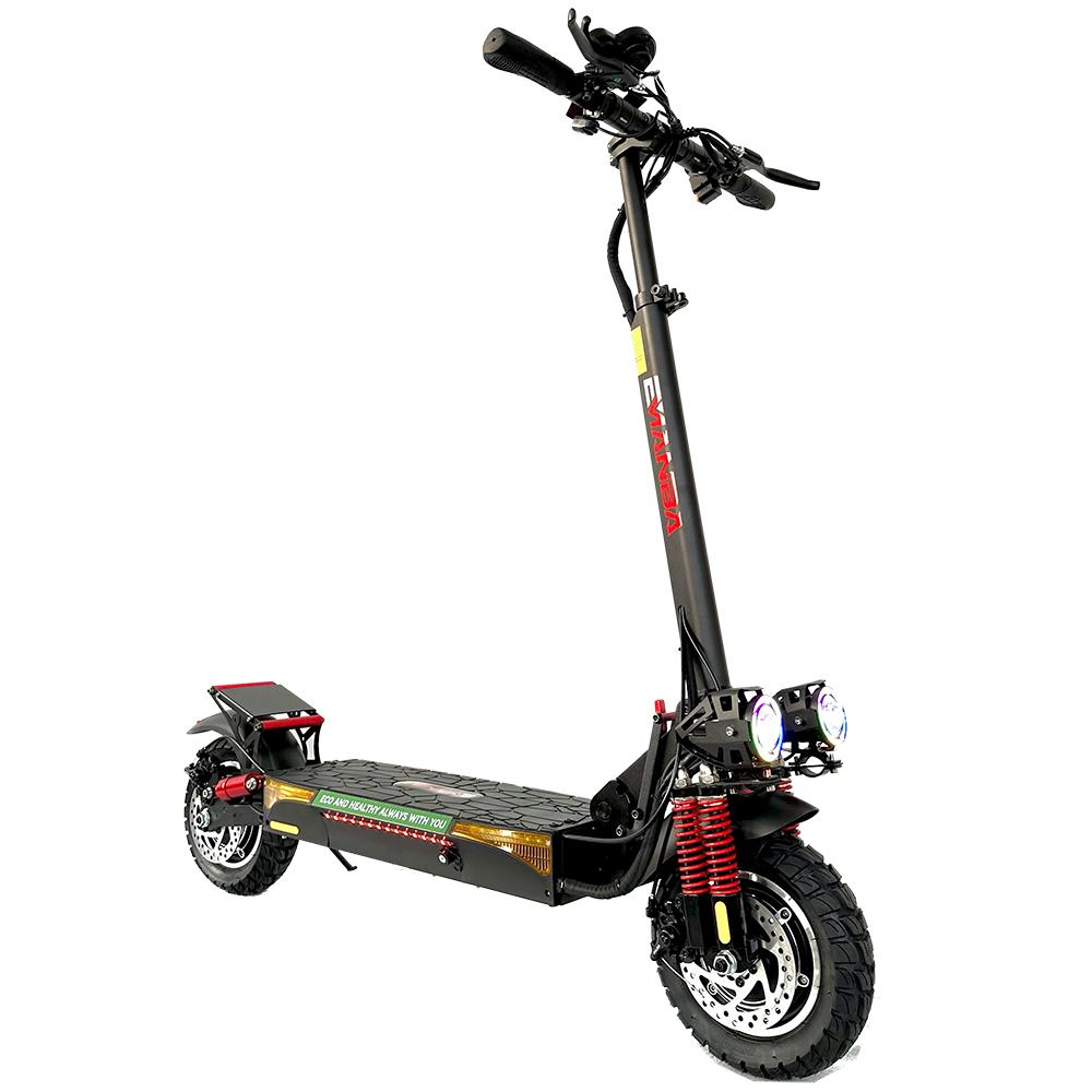 EMANBA X4 Dual Motor Electric Scooter with 48V 18Ah Battery,NFC Display