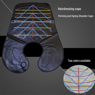 Pelerină Ionică Neagră de Coafură pentru Permanent și Vopsit