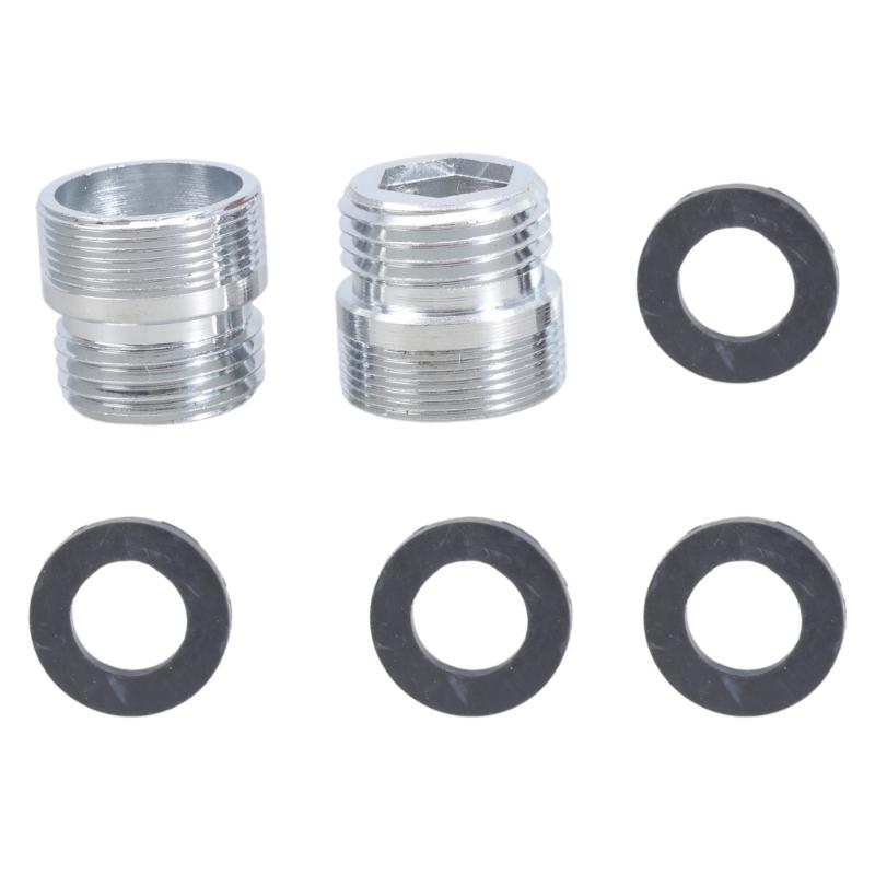 

Модернизированный набор адаптеров для резьбы Удобное решение Удобный набор адаптеров для крана Адаптер 1/2 на M22 Практичное решение 1